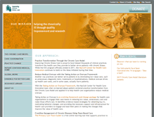 Tablet Screenshot of improvingchroniccare.org